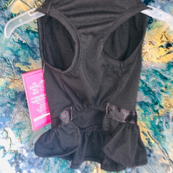 Juicy Couture Pet Dress Small Black Pink NEW Dog Cat - Picture 2 of 5